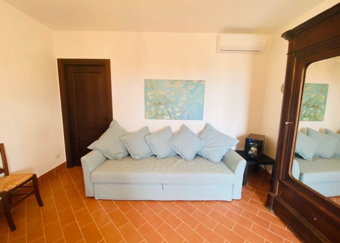 B&B Alberese Maremma con Ristorante e Piscina- dettaglio camera fino a 4 ospiti Podere Cirene