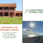Agriturismo Marina di Alberese, ristorante e piscina podere Cirene